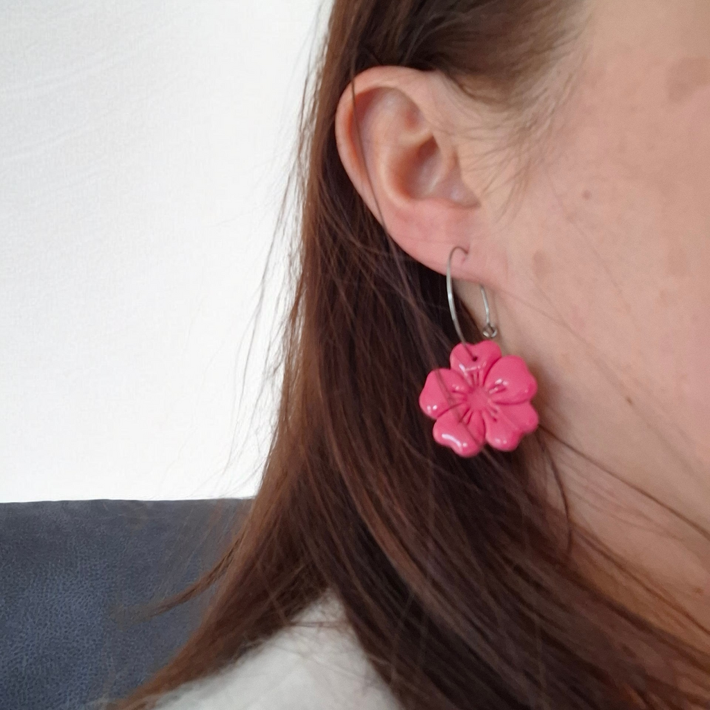 Boucles d'oreilles Flora