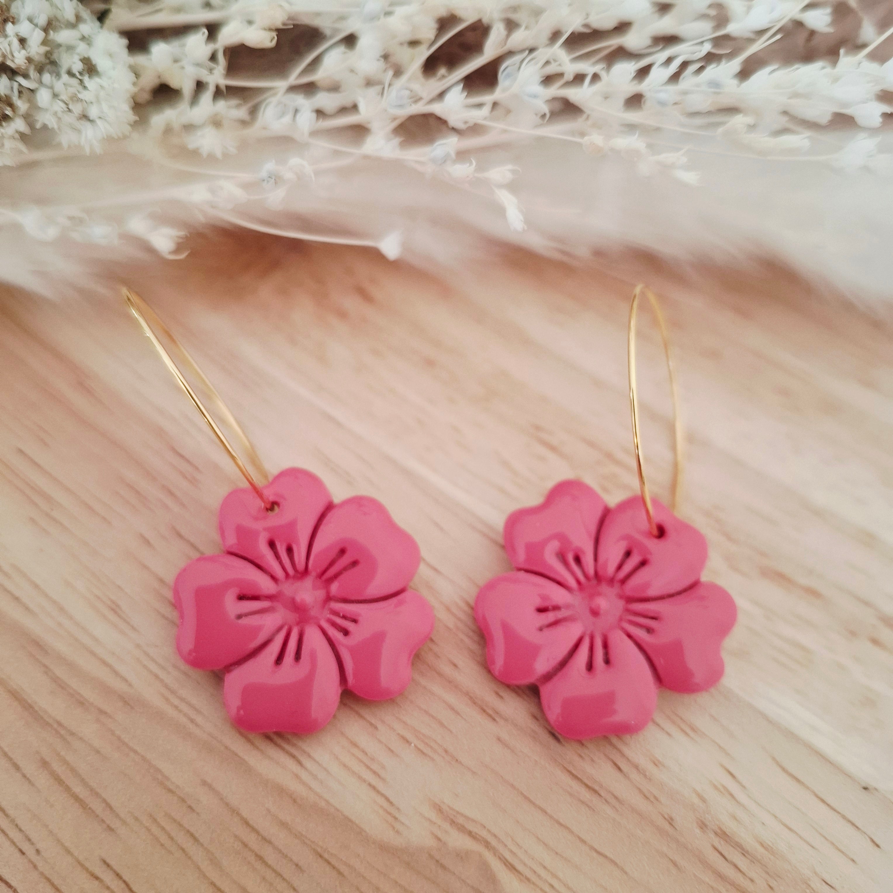 Boucles d'oreilles Flora