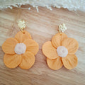 Boucles Fleurs Sculptées