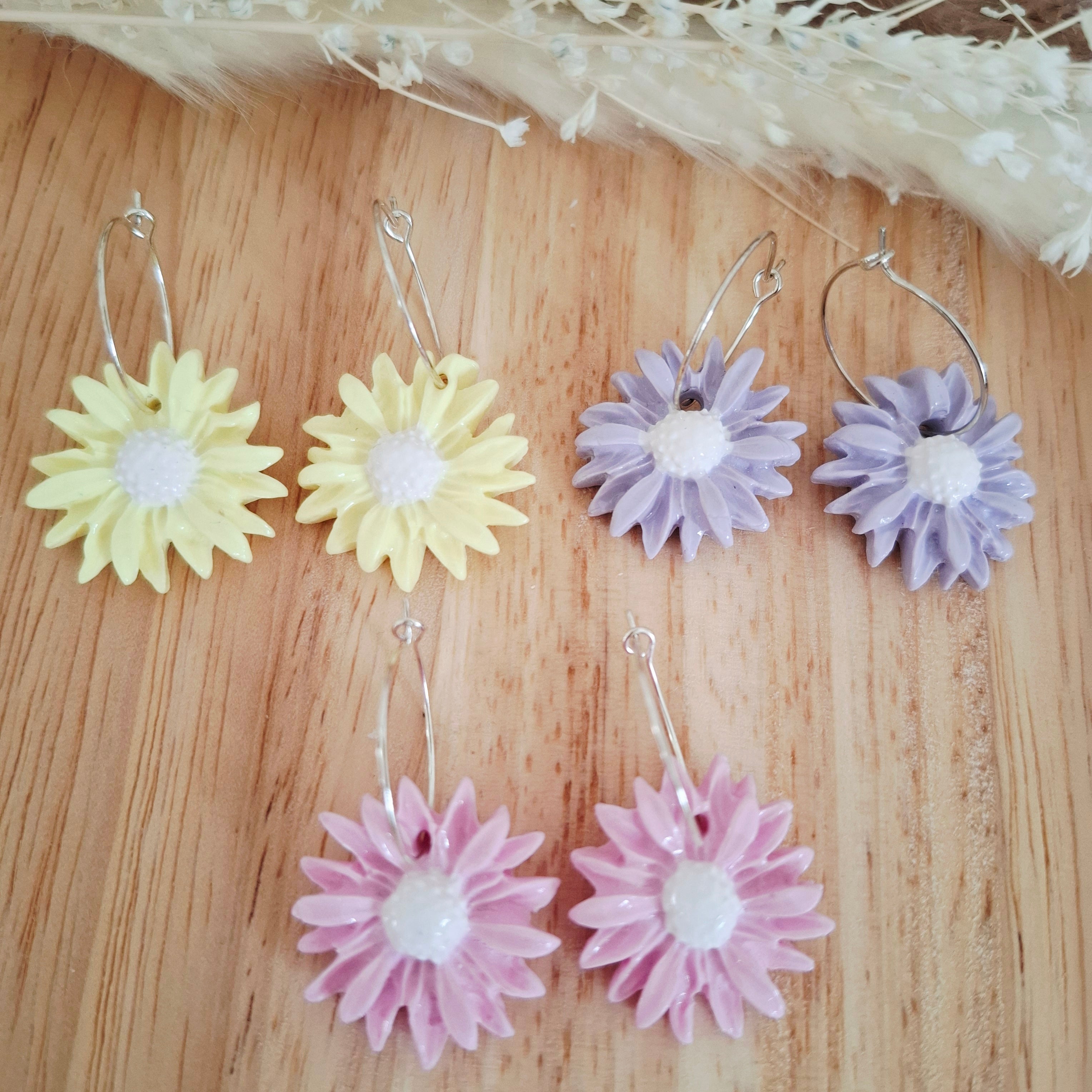 Créoles Eclats Pastel