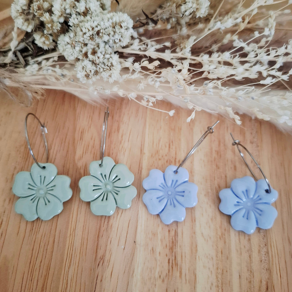 Boucles d'oreilles Flora