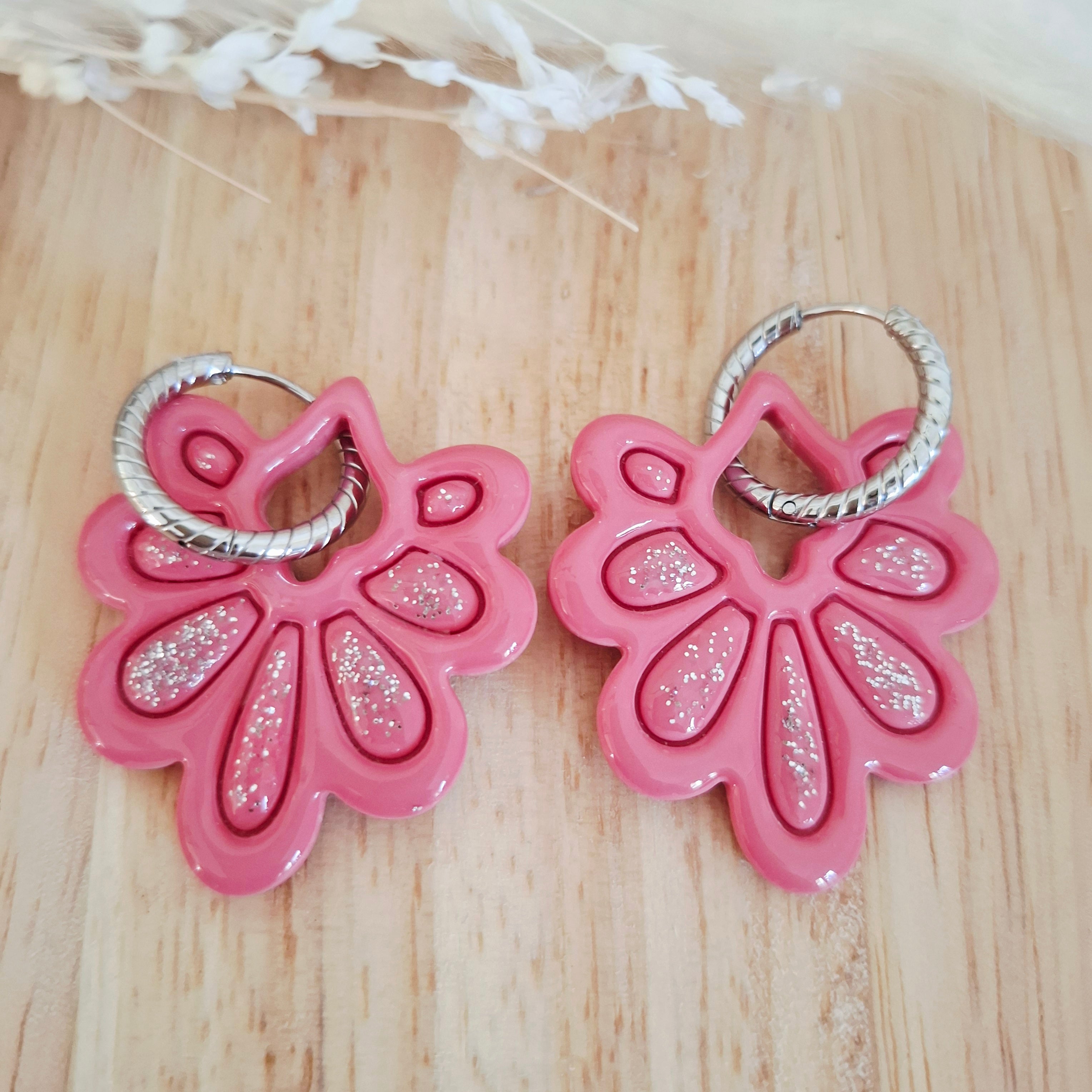 Boucles Fleurs d'Eclat