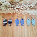 Boucles d'oreilles poisson des lagons