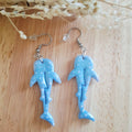 Boucles d'oreilles requin baleine