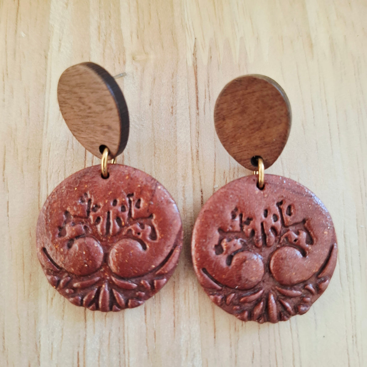 Boucles d'oreilles arbre de vie