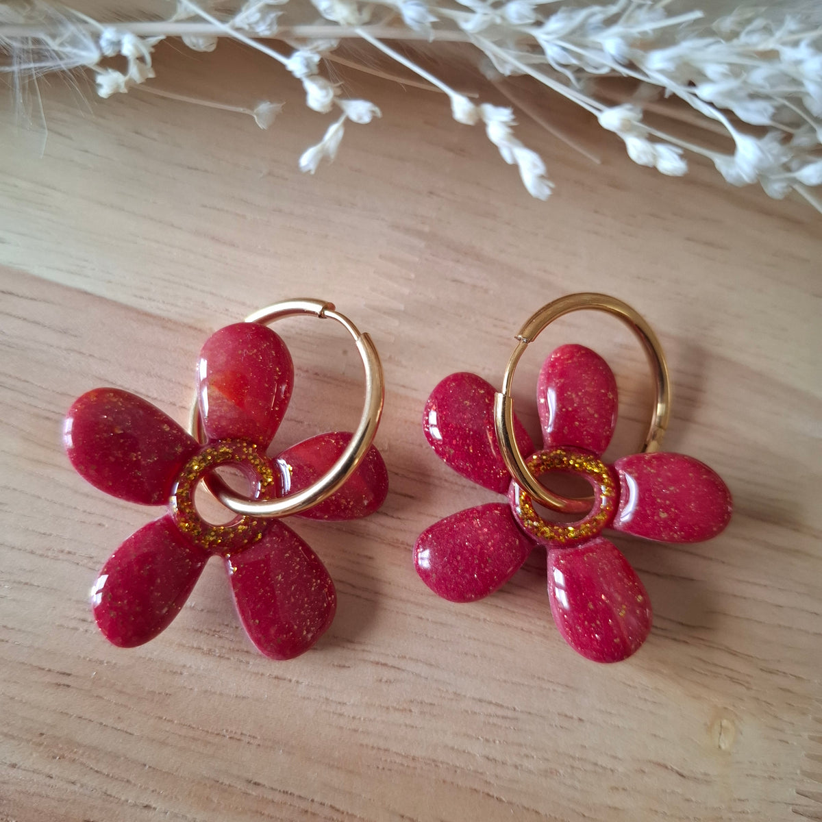 Les boucles d'oreilles Florettes