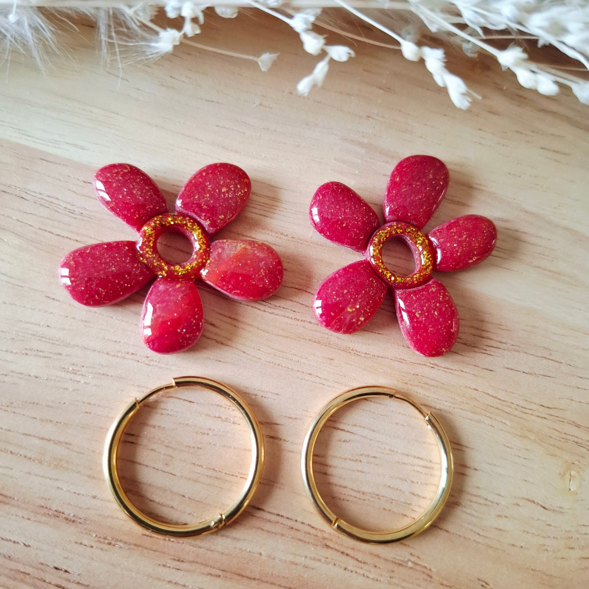 Les boucles d'oreilles Florettes