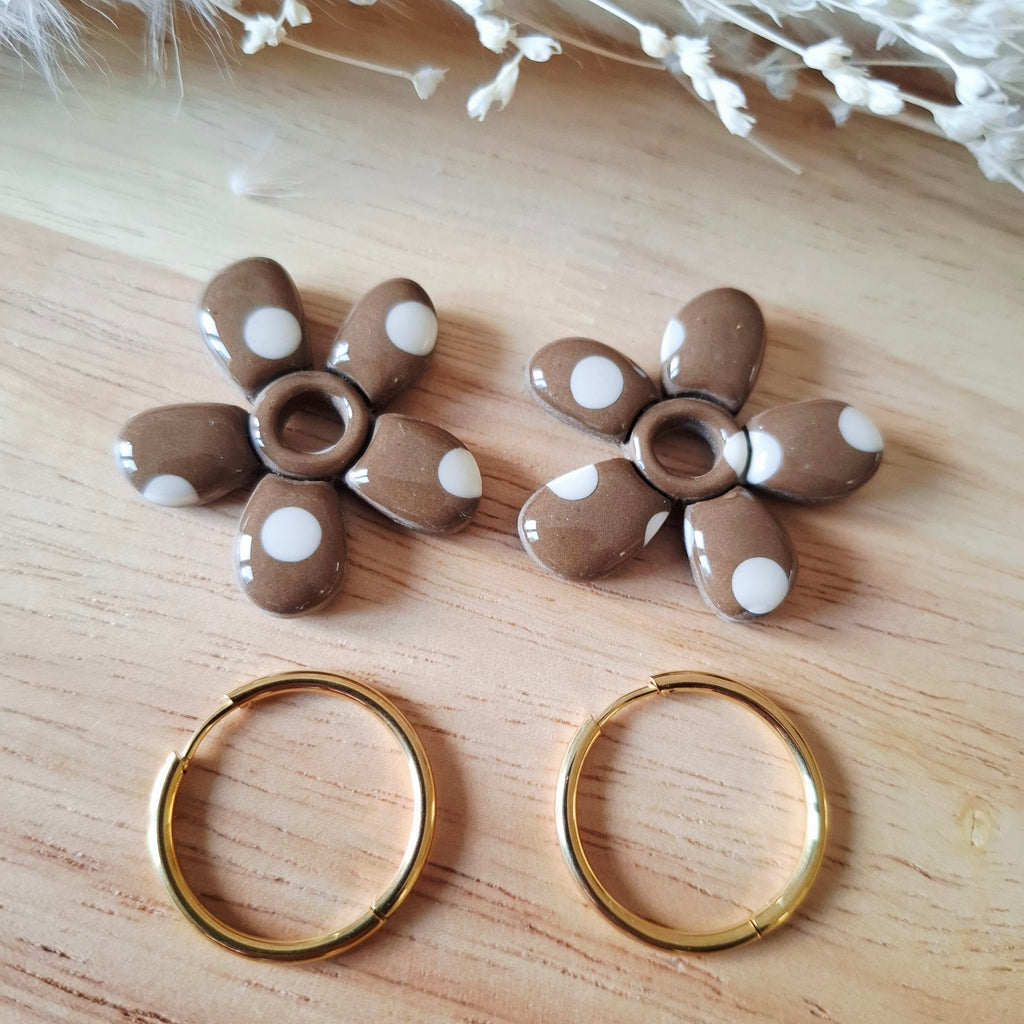 Les boucles d'oreilles Florettes